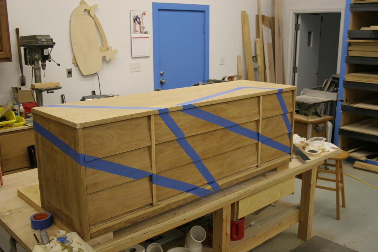 How to Strip and Refinish a MidcenturyMod Credenza howtos DIY